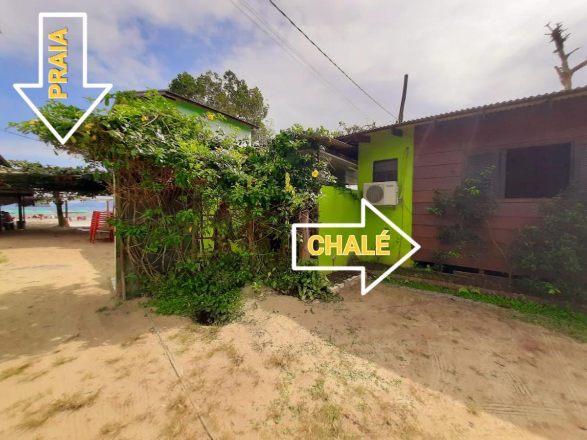 827 Chale Pe Na Areia, Completo Na Praia Do Estaleiro Em Ubatuba - 1 Dormitorio, 1 Banheiro, 1 Vaga De Garagem Bagian luar foto